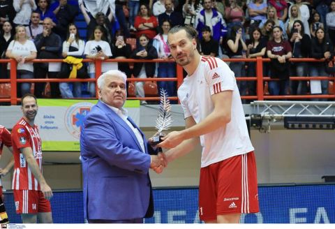 ΚΥΑΝΑ MVP του Κυπέλλου ανδρών ο Δημήτρης Τζούριτς