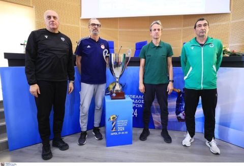 Κύπελλο Ανδρών - Δηλώσεις προπονητών: Οι τέσσερις καλύτερες ομάδες είναι στην Λάρισα
