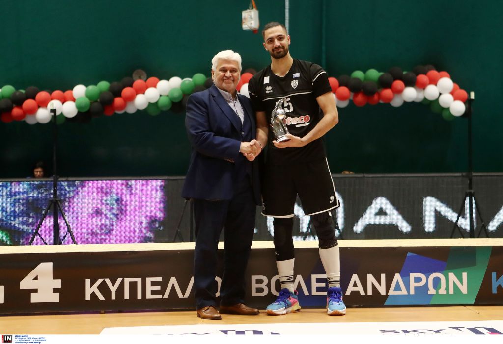 KYANA MVP του κυπέλλου ανδρών ο Αλέξανδρος Ράπτης