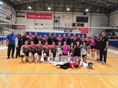 Η Άθληση Μυτιλήνης κατέκτησε το πρωτάθλημα στην Ζ&#039; Περιφέρεια γυναικών