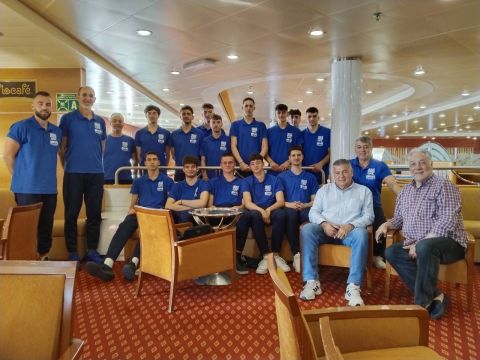 Εθνική αγοριών Κ18: Ξεκίνησε το ταξίδι για την Ιταλία και τον προκριματικό όμιλο του Ευρωπαϊκού