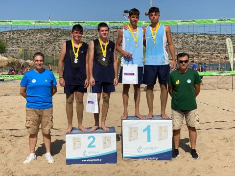 Varkiza Juniors Open: Χρυσό μετάλλιο για Καρύκα, Βένιο και Παρίση, Πατακιάρα