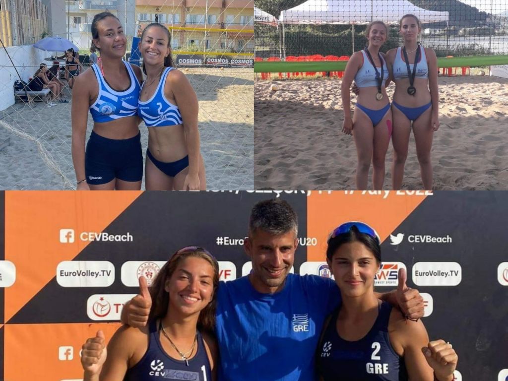 CEV U18 Beach Volleyball European Championship 2022: Αφιέρωμα στις Ελληνικές ομάδες κοριτσιών