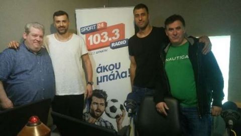 Οι πρωταθλητές Χριστοφιδέλης, Ανδρεάδης στον Sport24 Radio